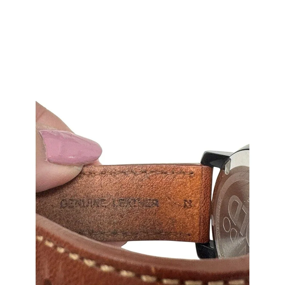 MOVADO BOLD EVOLUTION CHRONO COGNAC LTHR STRAP MEN'S WATCH